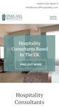 Mobile Screenshot of onecallhospitality.com